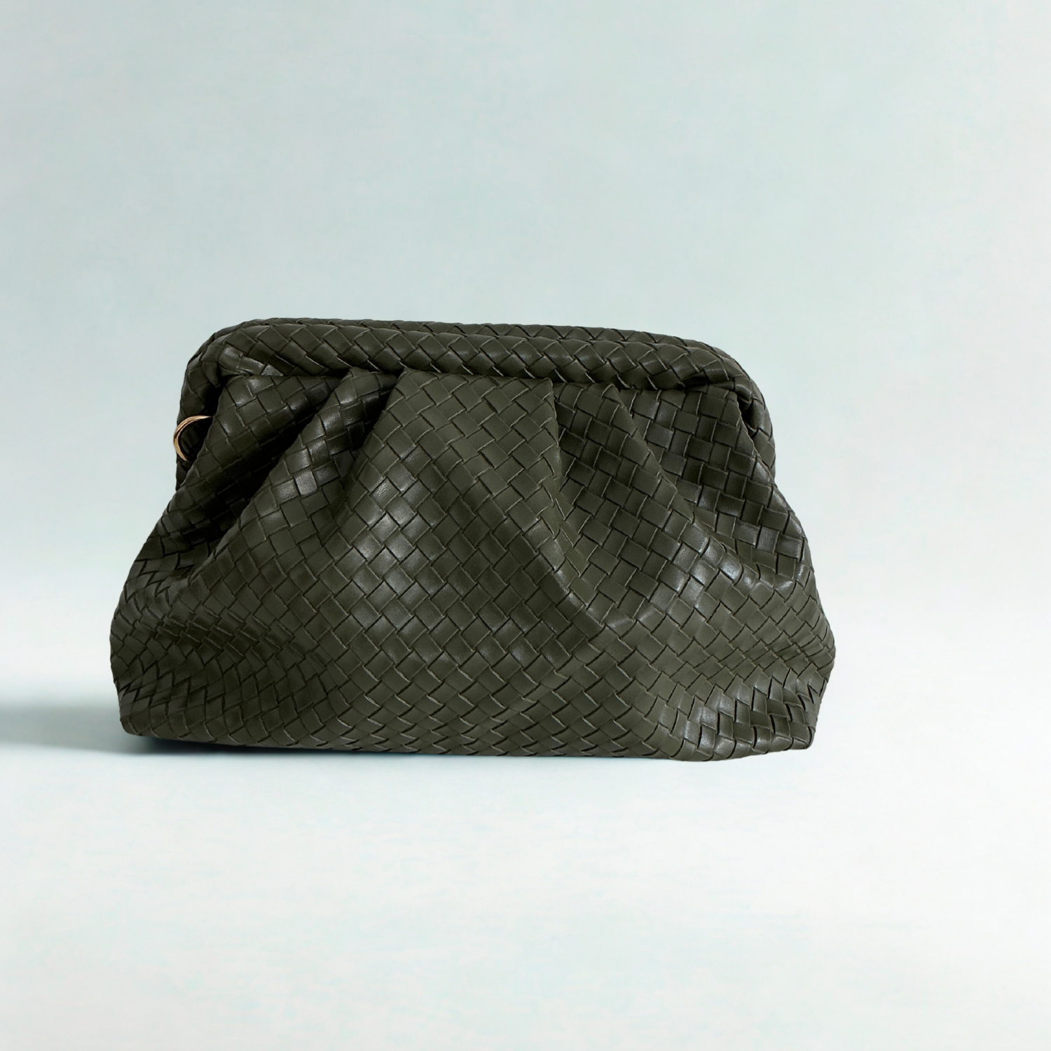 Valerina Örgü Dokulu Clutch Çanta