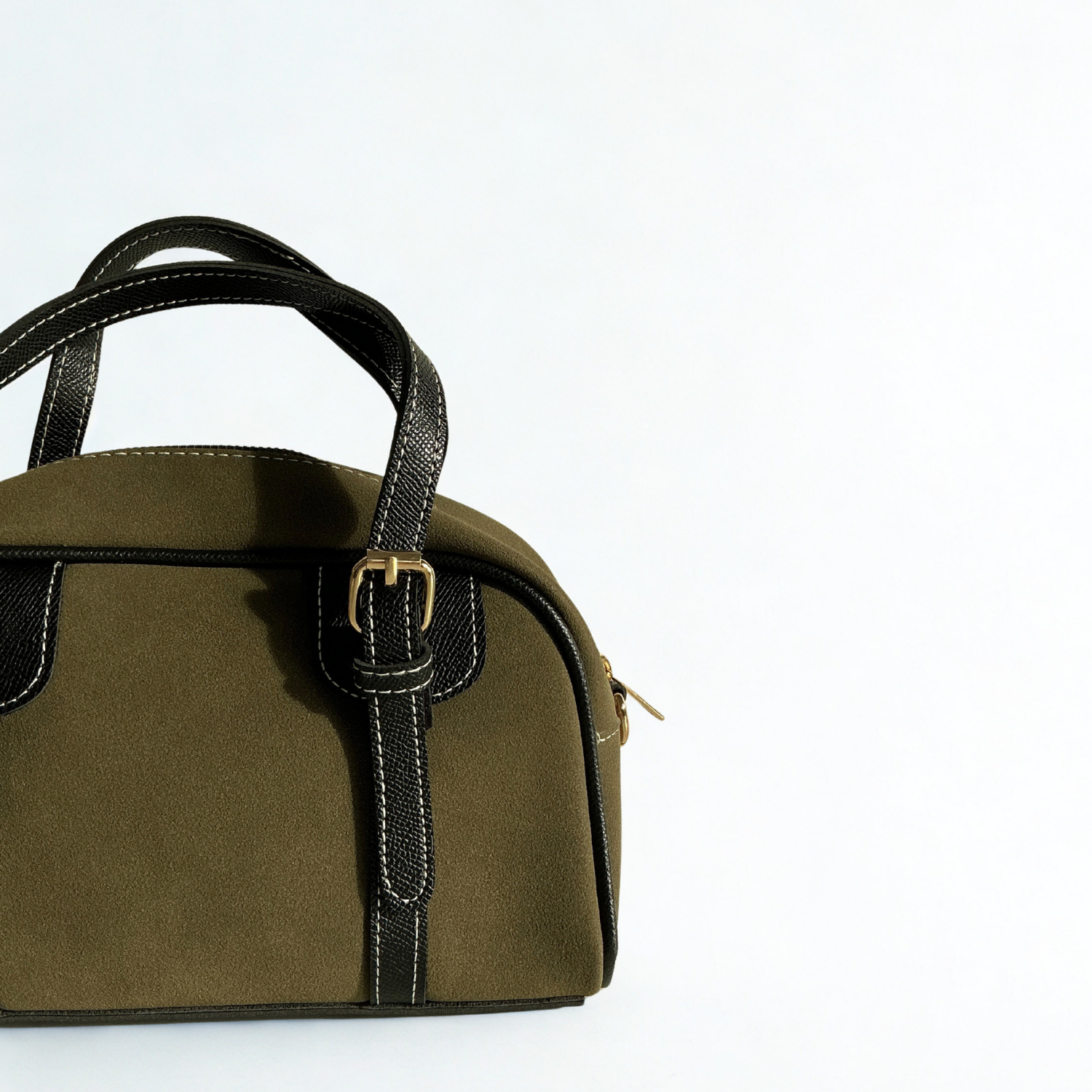 Miro Süet El ve Omuz Çapraz Askılı Kadın Çanta