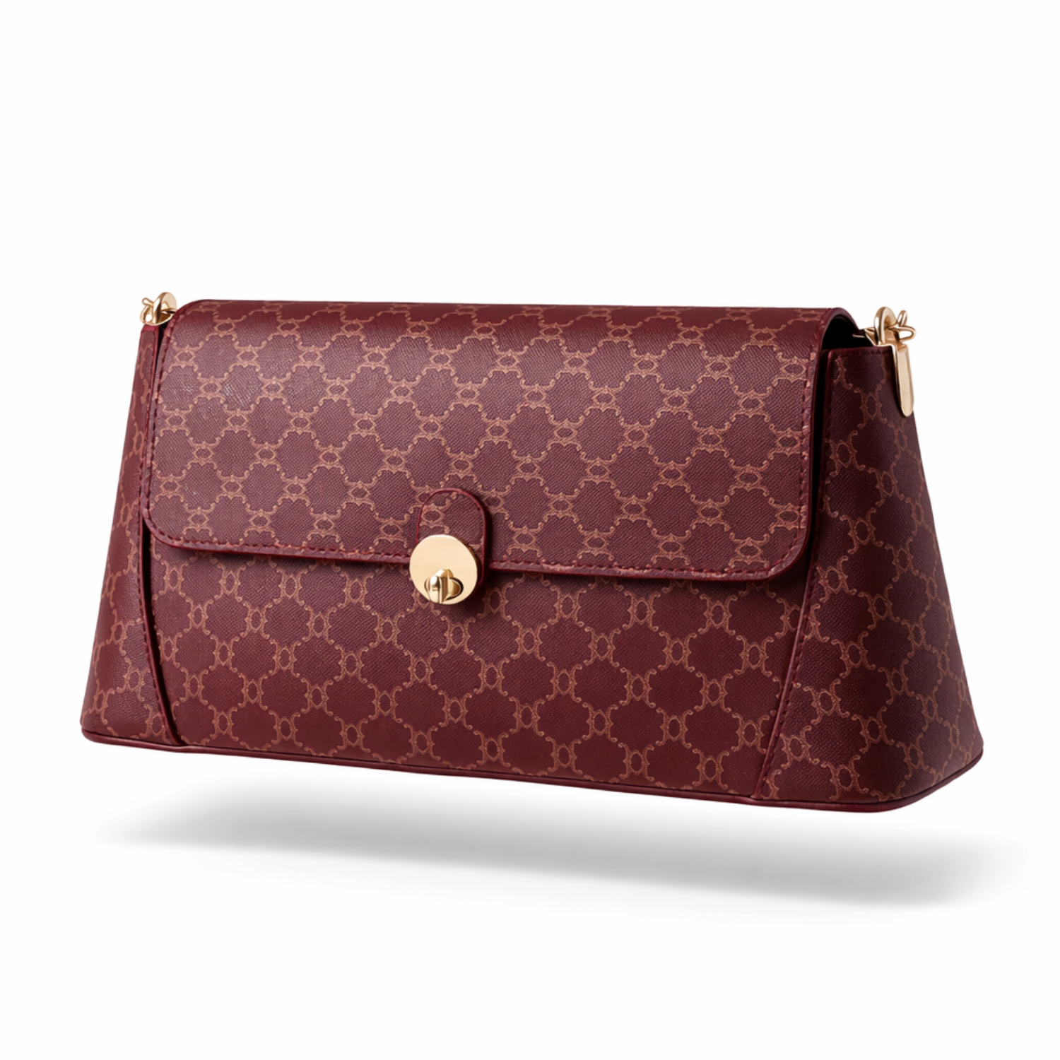 Yako Classy Kadın Omuz Çantası–Kilit Kapamalı