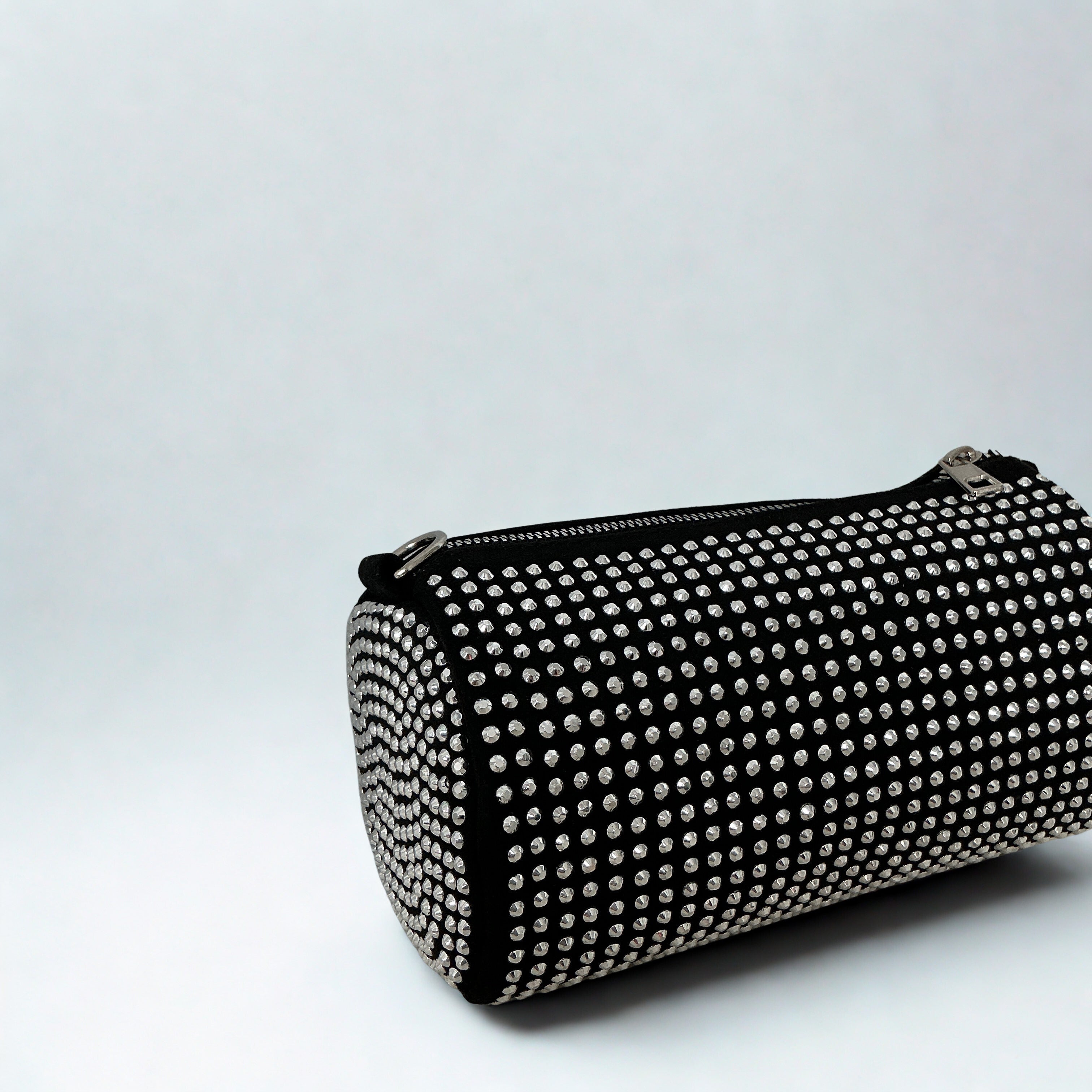 Luxe Taş Detaylı Zincir Askılı Clutch Çanta