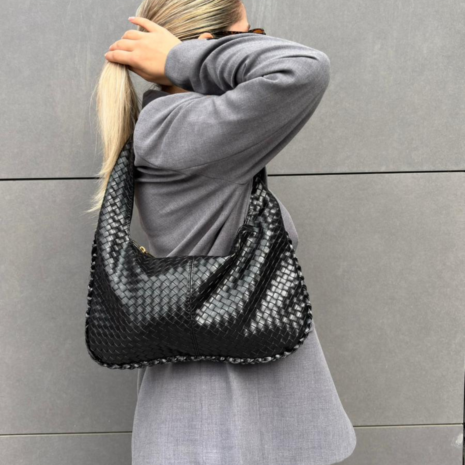 Roma Örgü Dokulu Kadın Omuz Çanta
