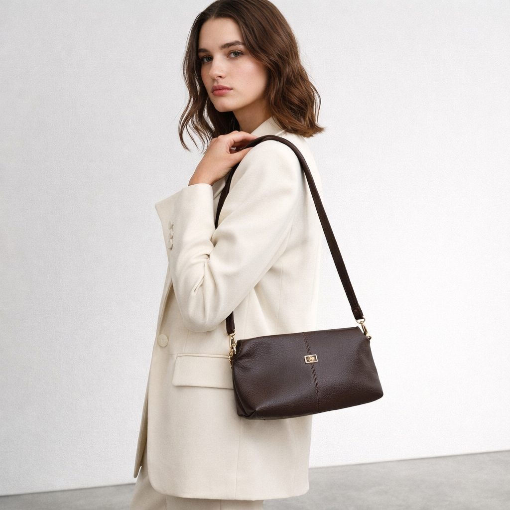 Jade Deri  Kadın Clutch Çanta