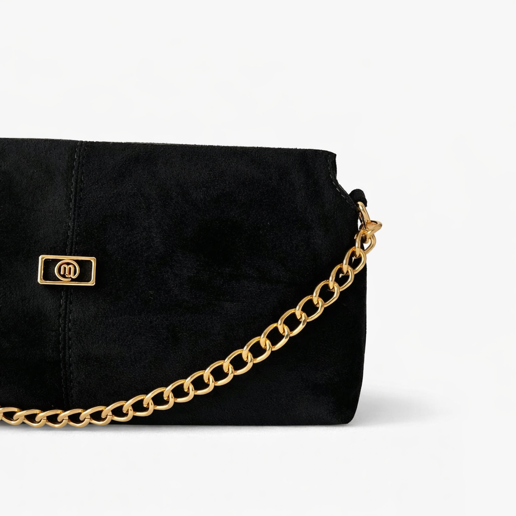 Jade Süet Kadın Clutch Çanta