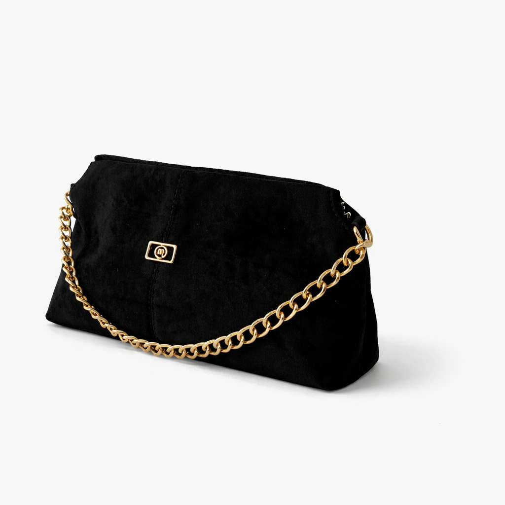 Jade Süet Kadın Clutch Çanta