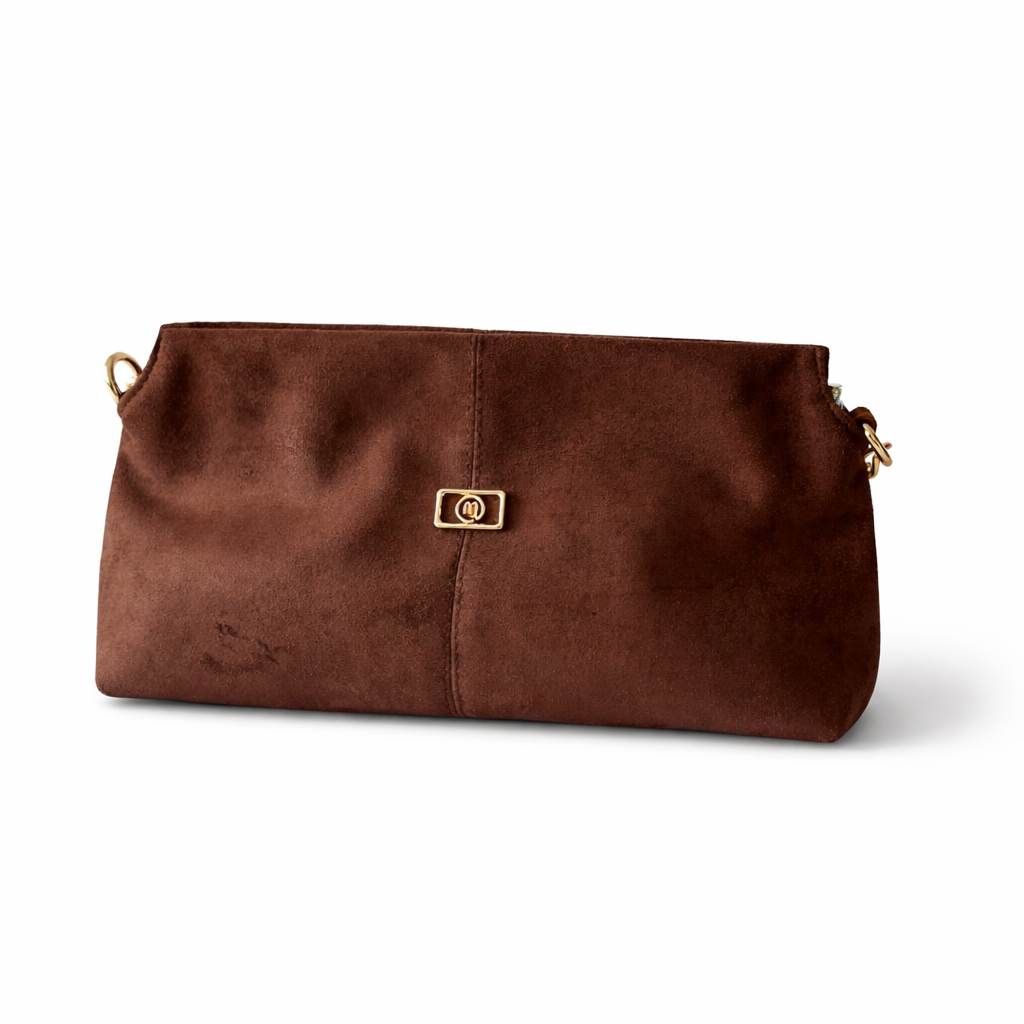 Jade Süet Kadın Clutch Çanta