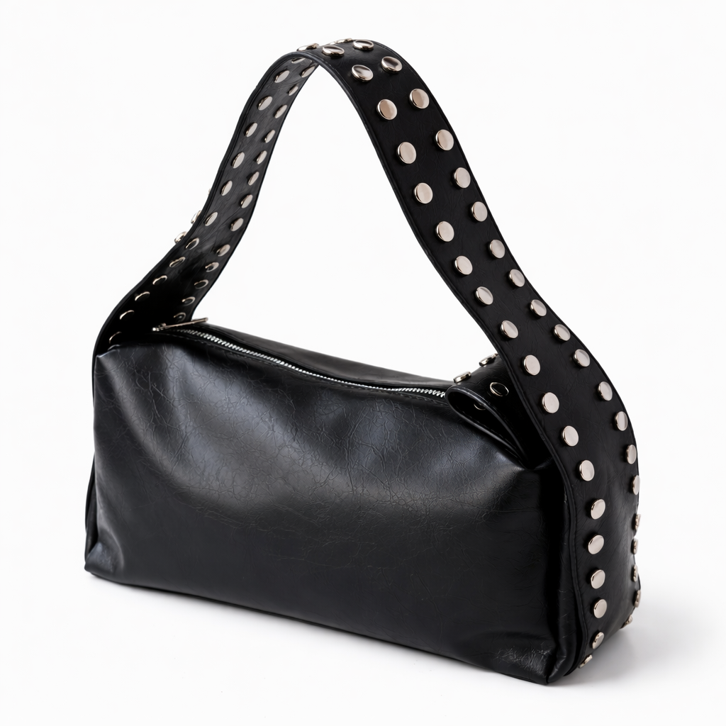 Riva Kadın Omuz Çantası –Metal Detaylı