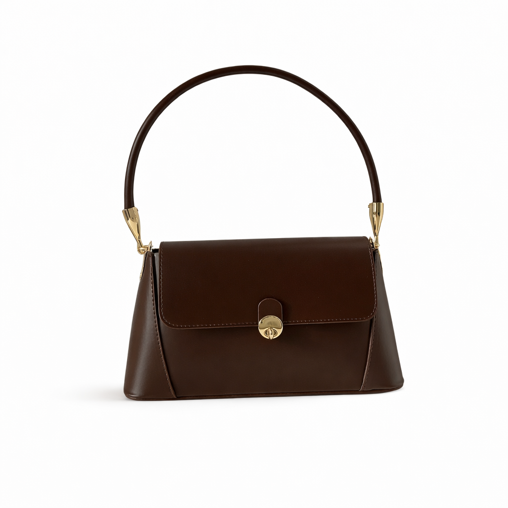 Yako Classy Kadın Omuz Çantası–Kilit Kapamalı