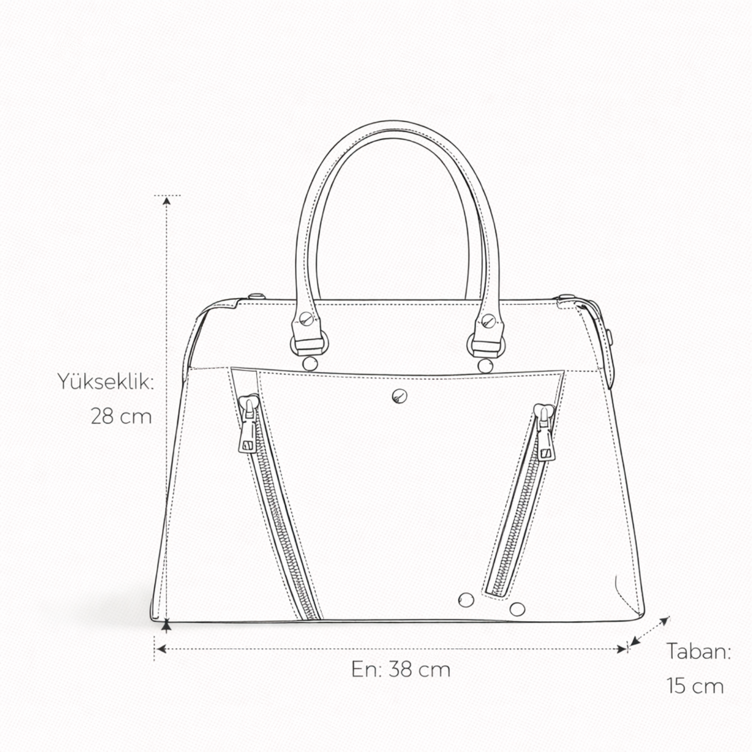 Raven Geniş Hacimli Kadın Omuz Çanta