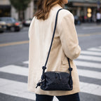 Olive Örgü Detaylı Mini Kadın Çanta